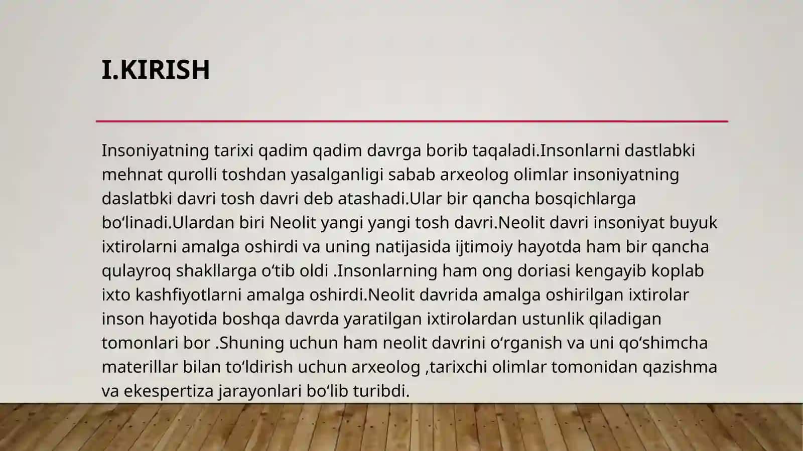 Neolit davri arxeologiyasi 3