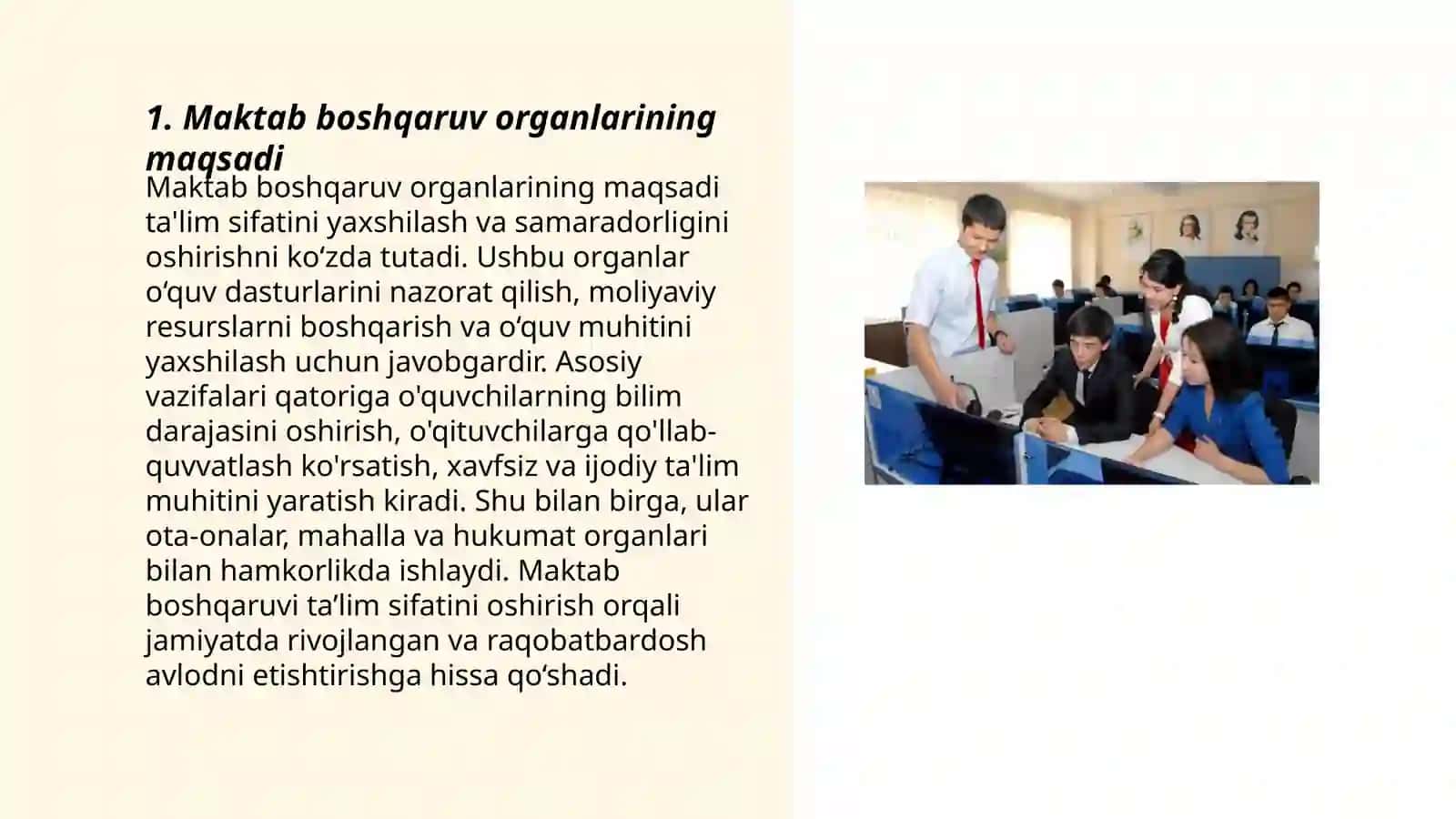 Maktabda boshqaruv organlari va ularning vazifalari 3