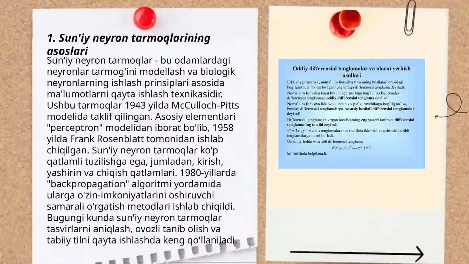 Sun'iy neyron tarmoqlari 3