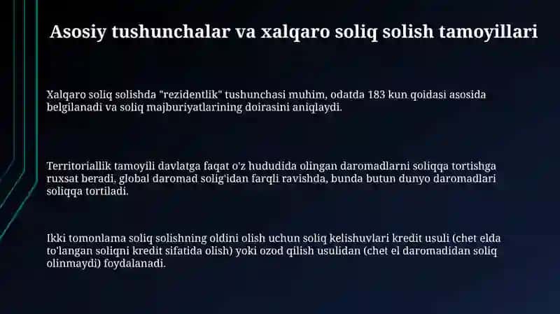 Xalqaro biznezda soliq rejalashtirishi va transfer baxolash 3