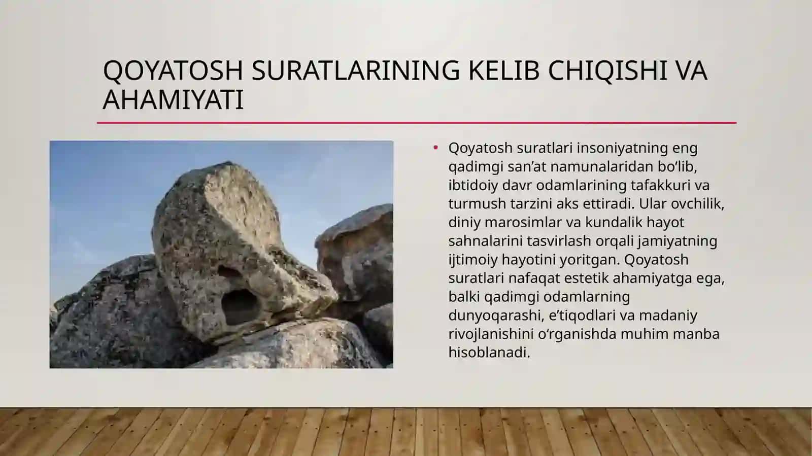 Qoyatosh suratlari va Teshiktosh yodgorligi 3