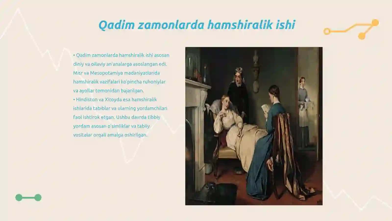 Hamshiralik ishining rivojlanish tarixi va davrlari 3