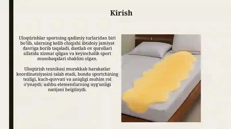 Uloqtirish turlarining umumiy tavsifi, tasnifi va rivojlanishbosqichlari 3