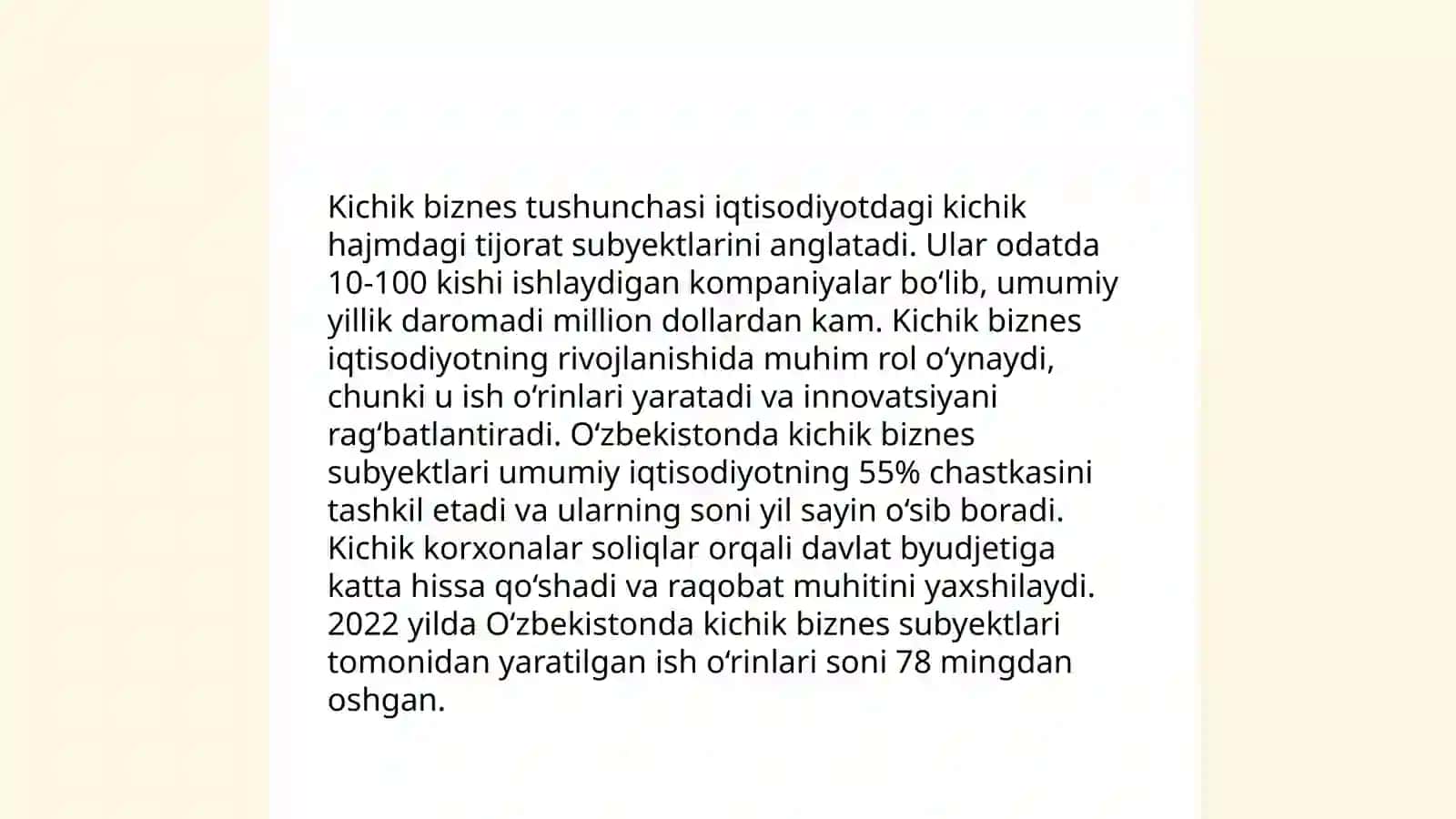 Kichik biznes va tadbirkorlik faoliyatini boshqarishning maqsad vazifalari 3