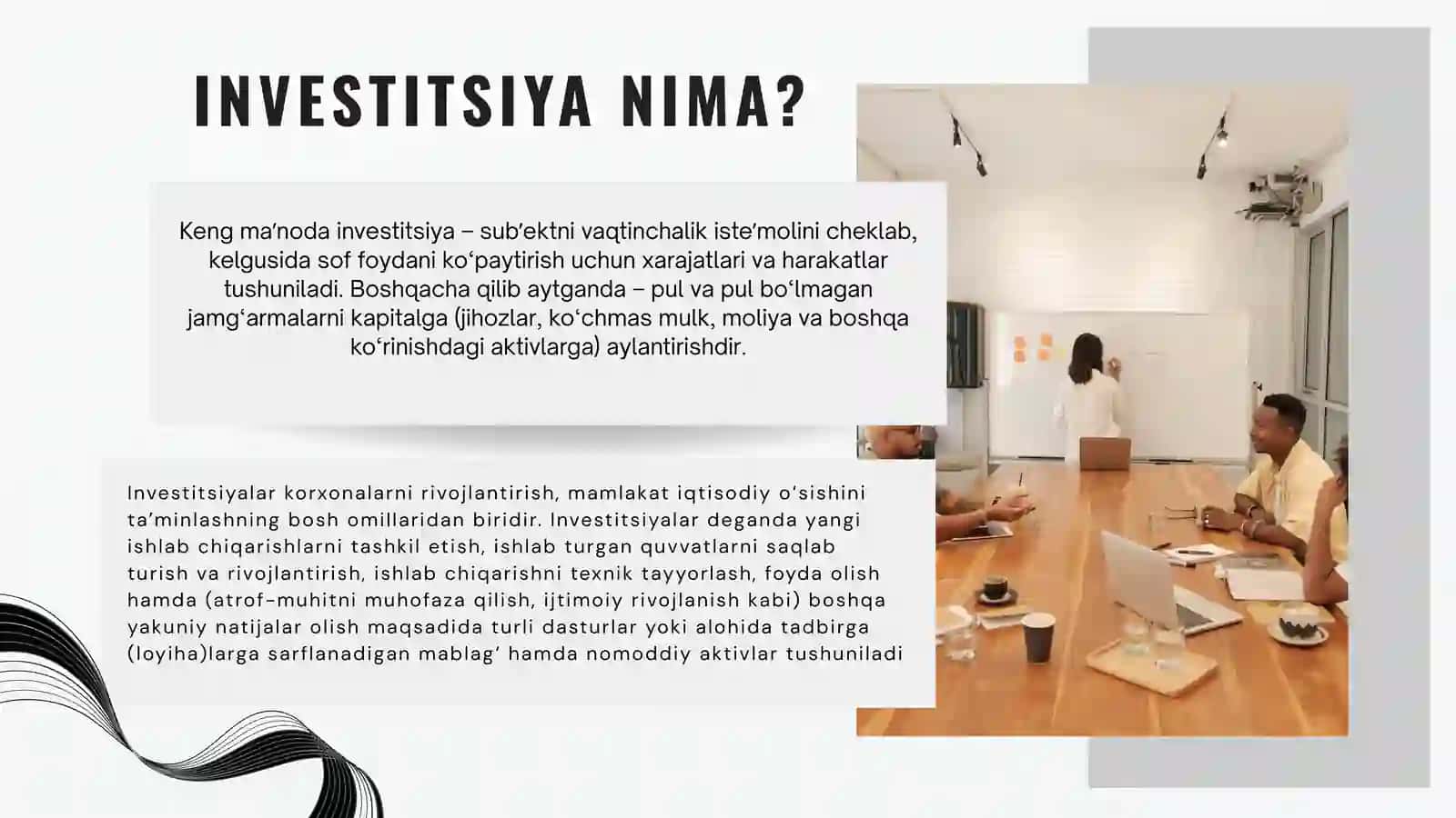 PUL VA INVESTITSIYALARNI BIR YILDAN KAM DAVR ICHIDA JORIY VA KELGUSI QIYMATINI ANIQLASH 3