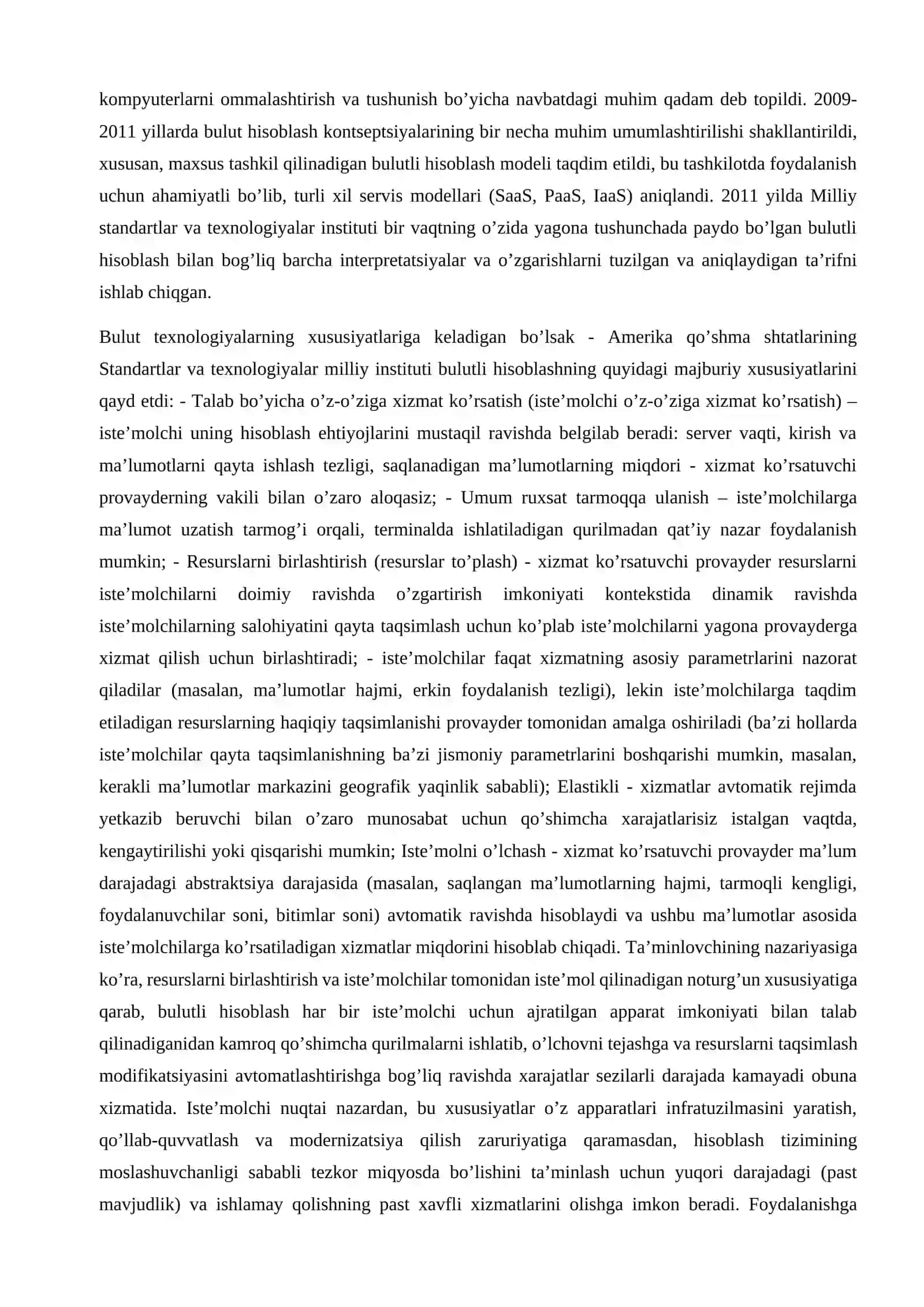 Iqtisodiyotda bulutli texnologiyalarning o’rni va ahamiyati 3