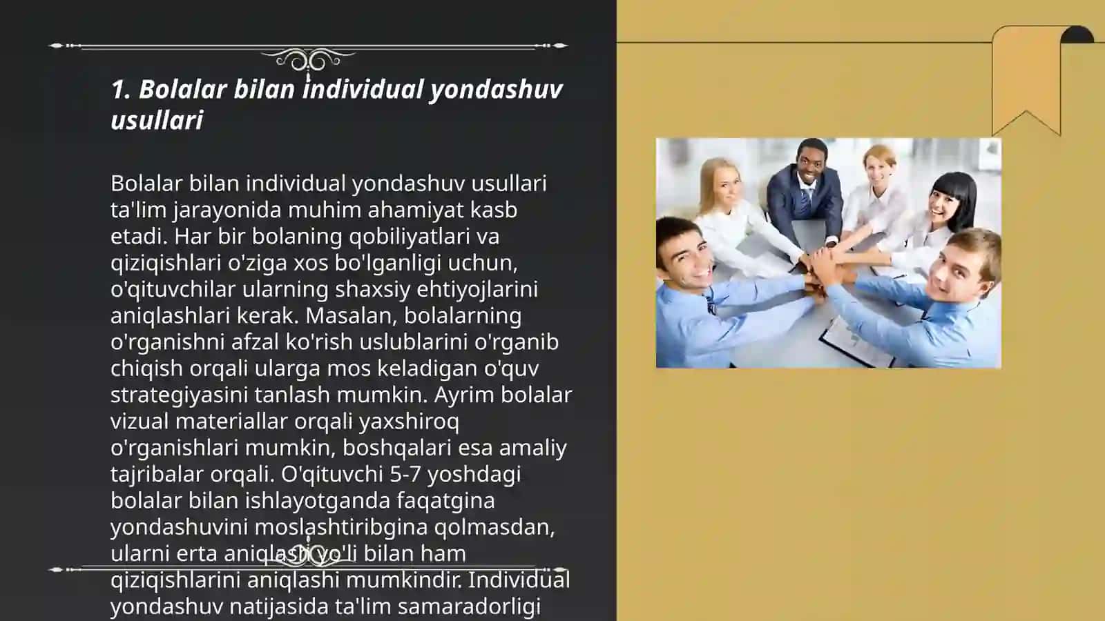 Bolalar bilan yakka ishlashni tashkil etish va rejalashtirish 3