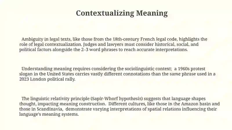 Ambiguity and Polysemy: Navigating Multiple Meanings 3