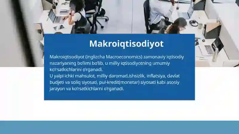 Dinamik makroiqtisodiyot faniga kirish 3