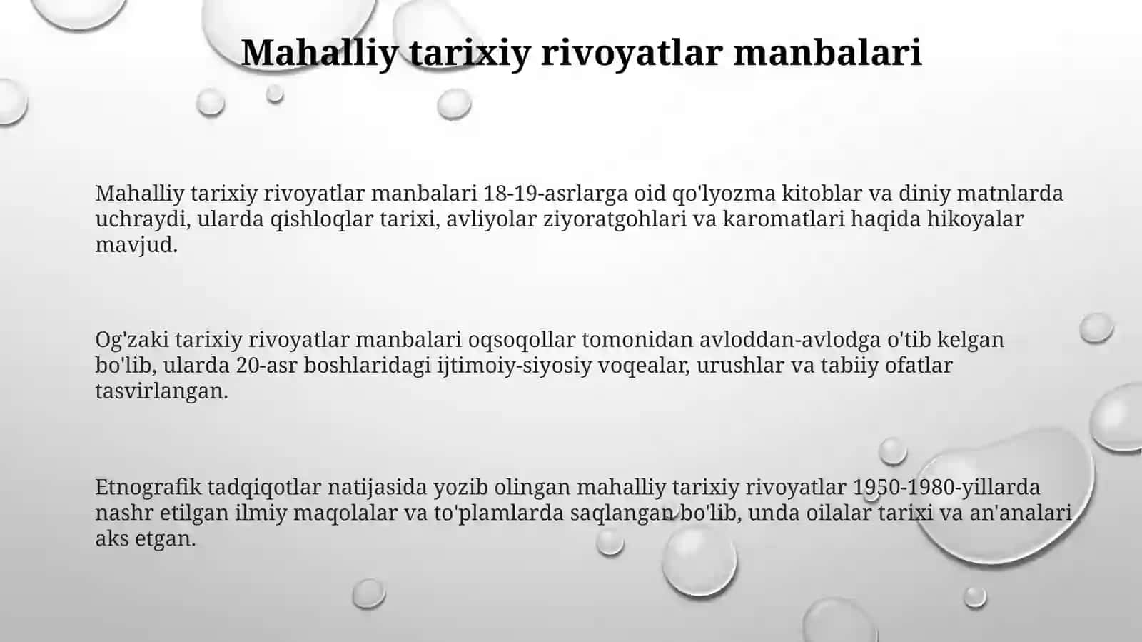 Tarixiy o‘lkashunoslik va turizmning asosiy manbalari 3
