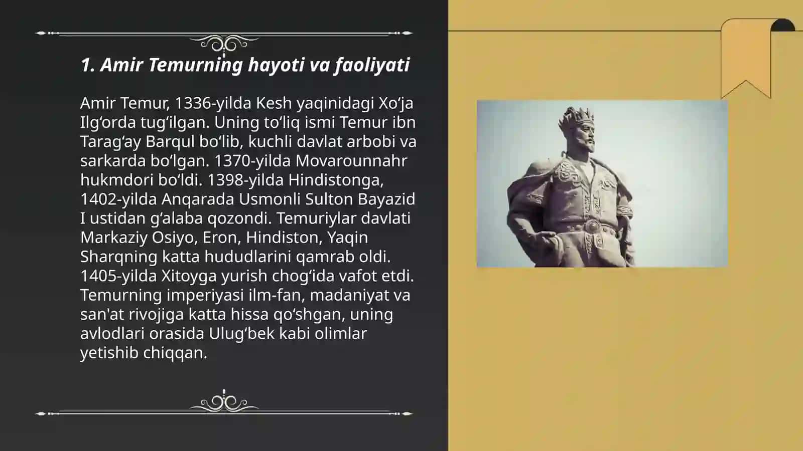 Amir Temur buyuk davlat arbobi 3