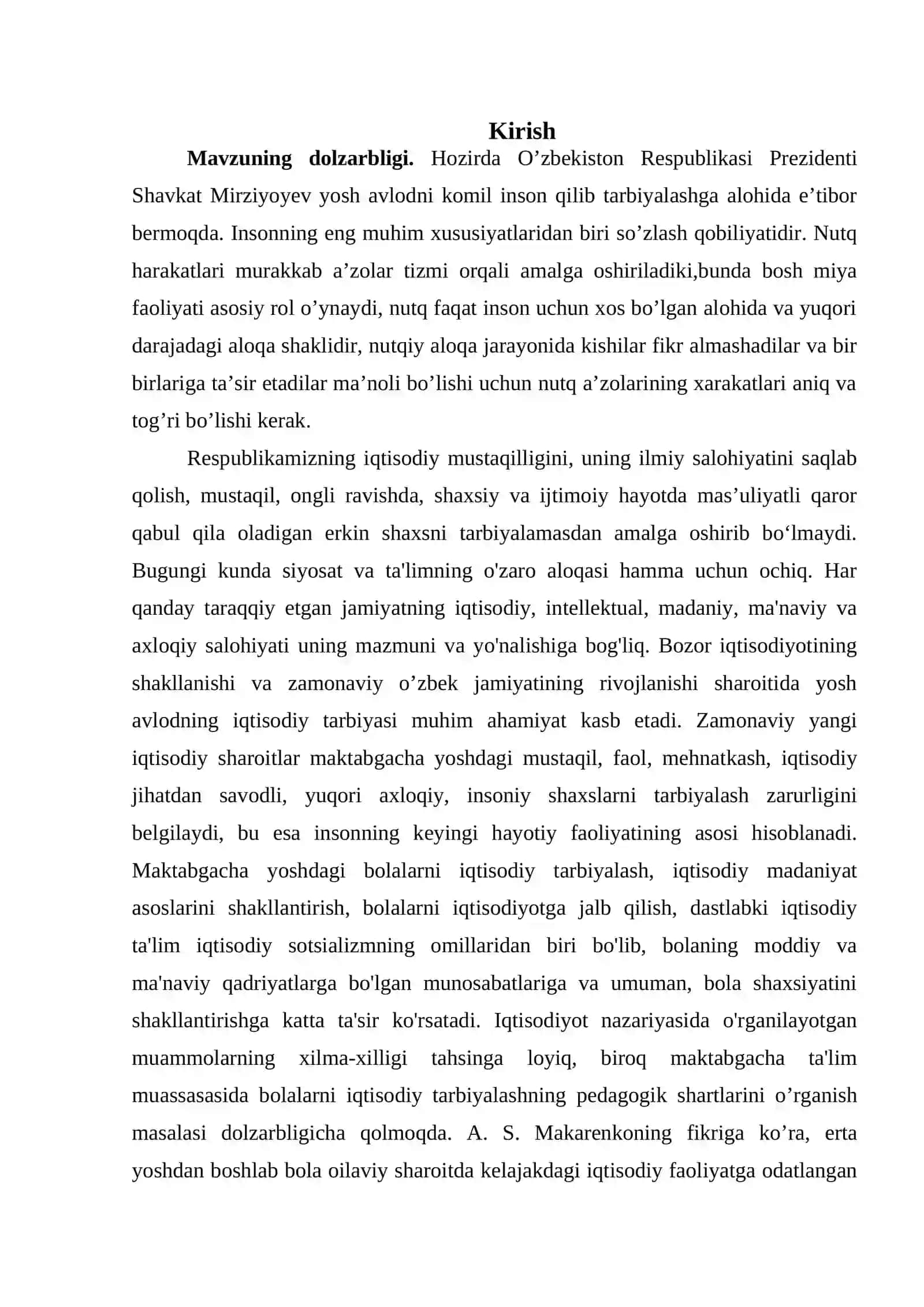MAKTABGACHA TA’LIM TASHKILOTLARIDA IQTISODIY TARBIYANI TASHKIL ETISH 3