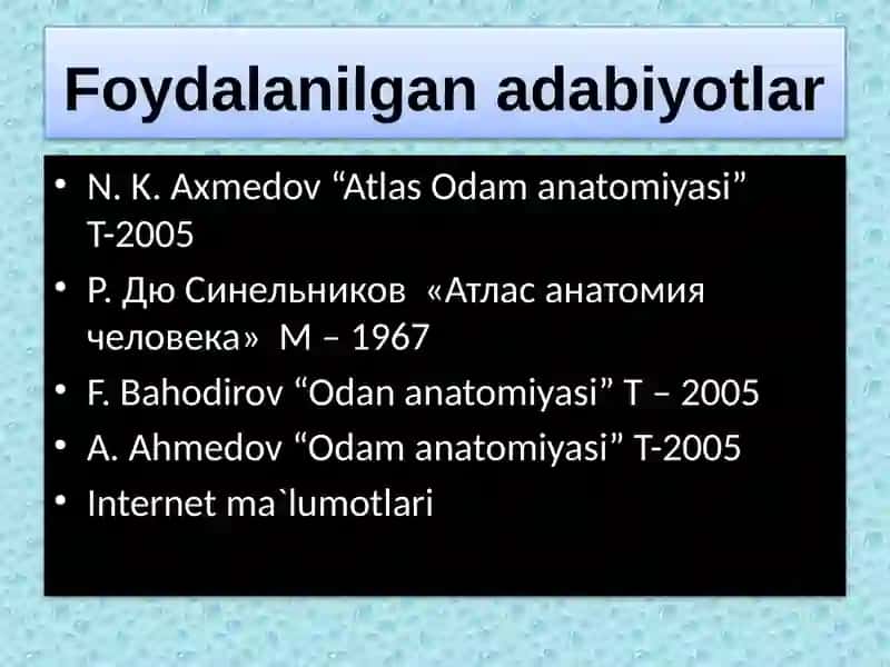 Sindesmologiya–suyaklar birlashuvi 3
