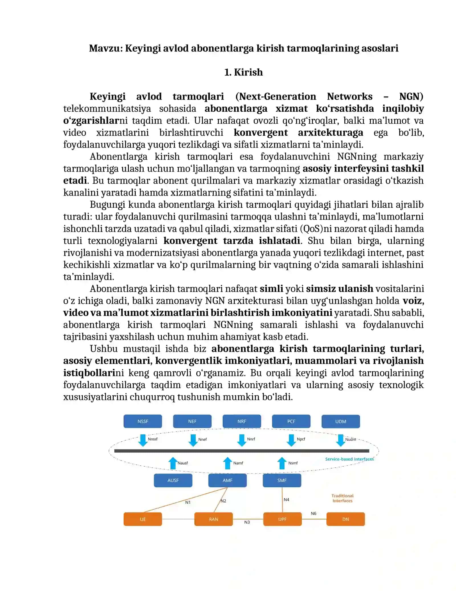 Keyingi avlod abonentlarga kirish tarmoqlarining asoslari 3