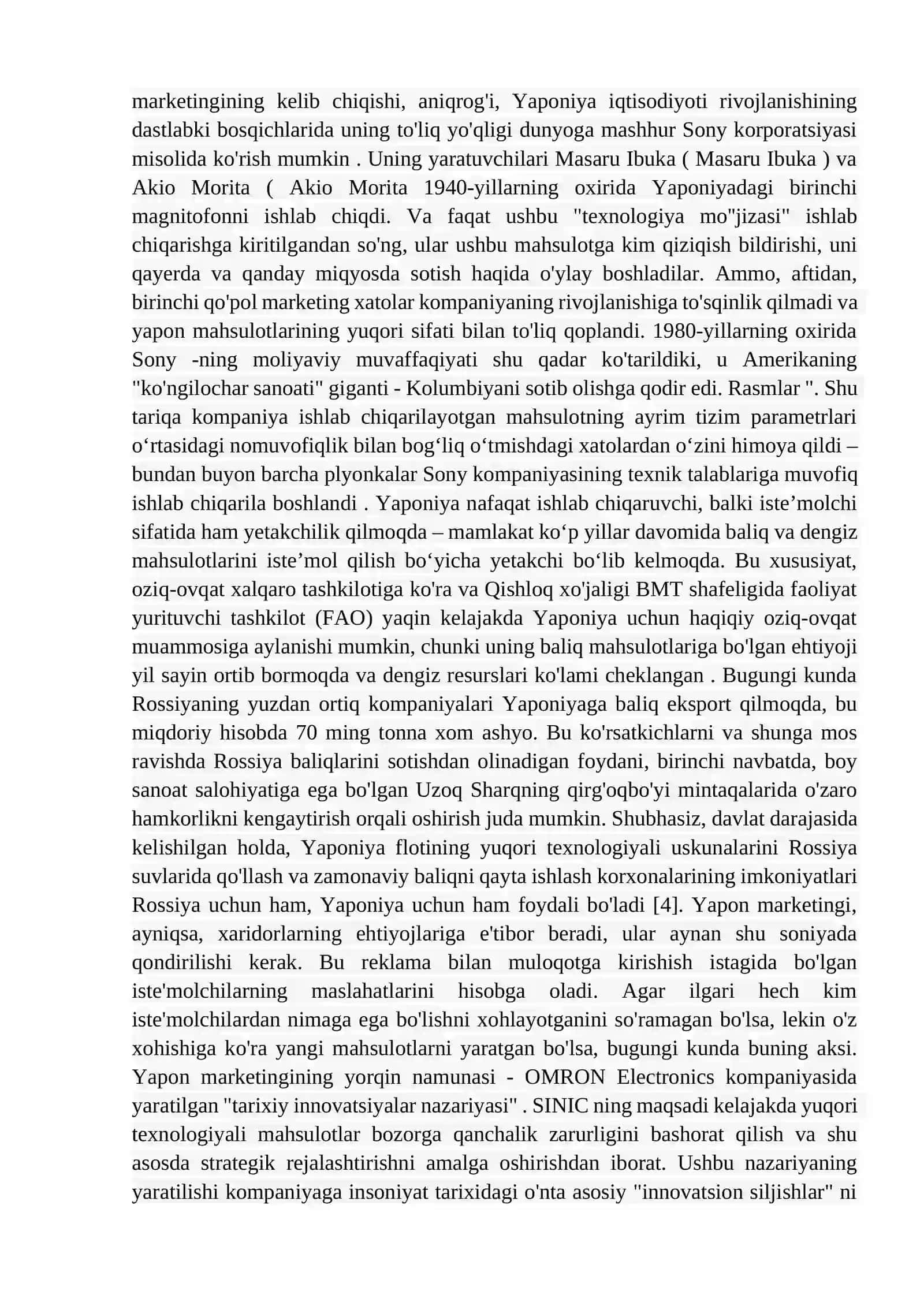 Xalqaro marketing muhiti (Yaponiya misolida) 3