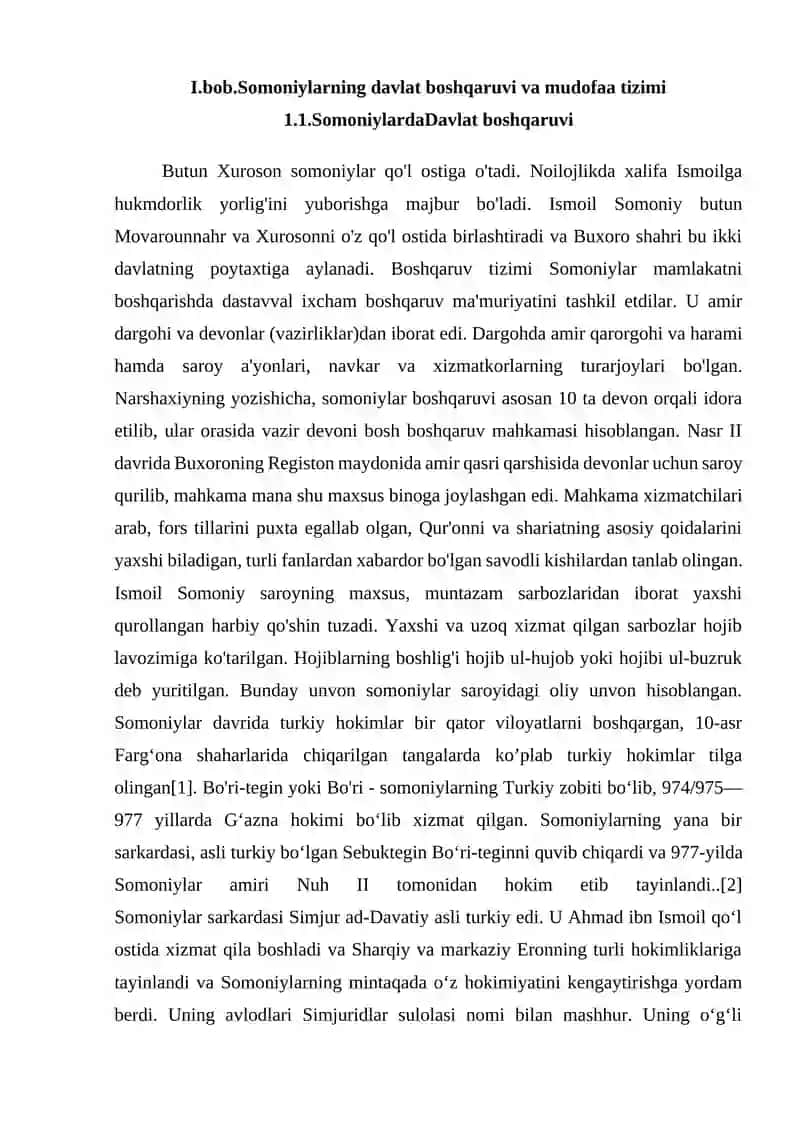 Somoniylarning davlat boshqaruvi va mudofaa tizimi 3