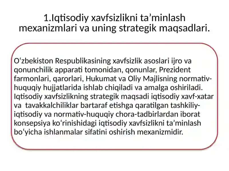 Iqtisodiy siyosatga kirish fani 3