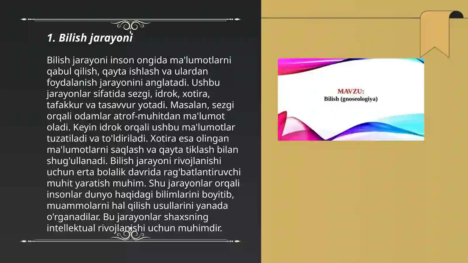 Gnoseologiya bilish nazariyasi 3