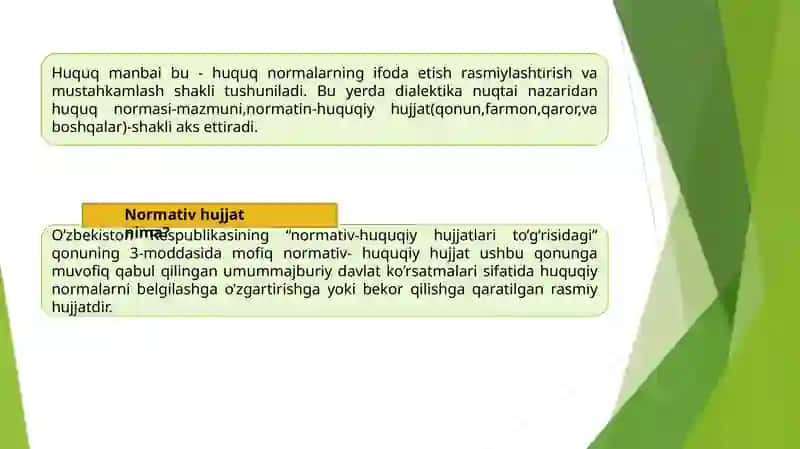 Umumiy ma'muriy huquqning manbalari 3