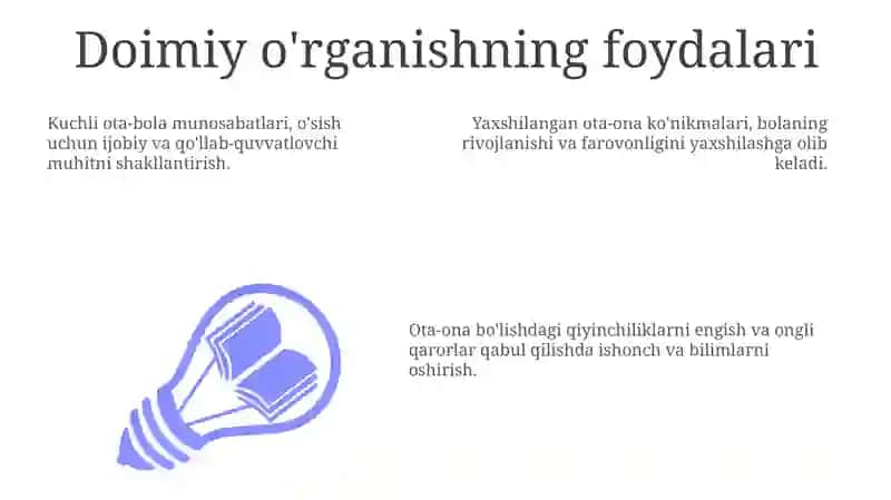 Ota-onalarga tarbiyaga oid bilimlar berish 3