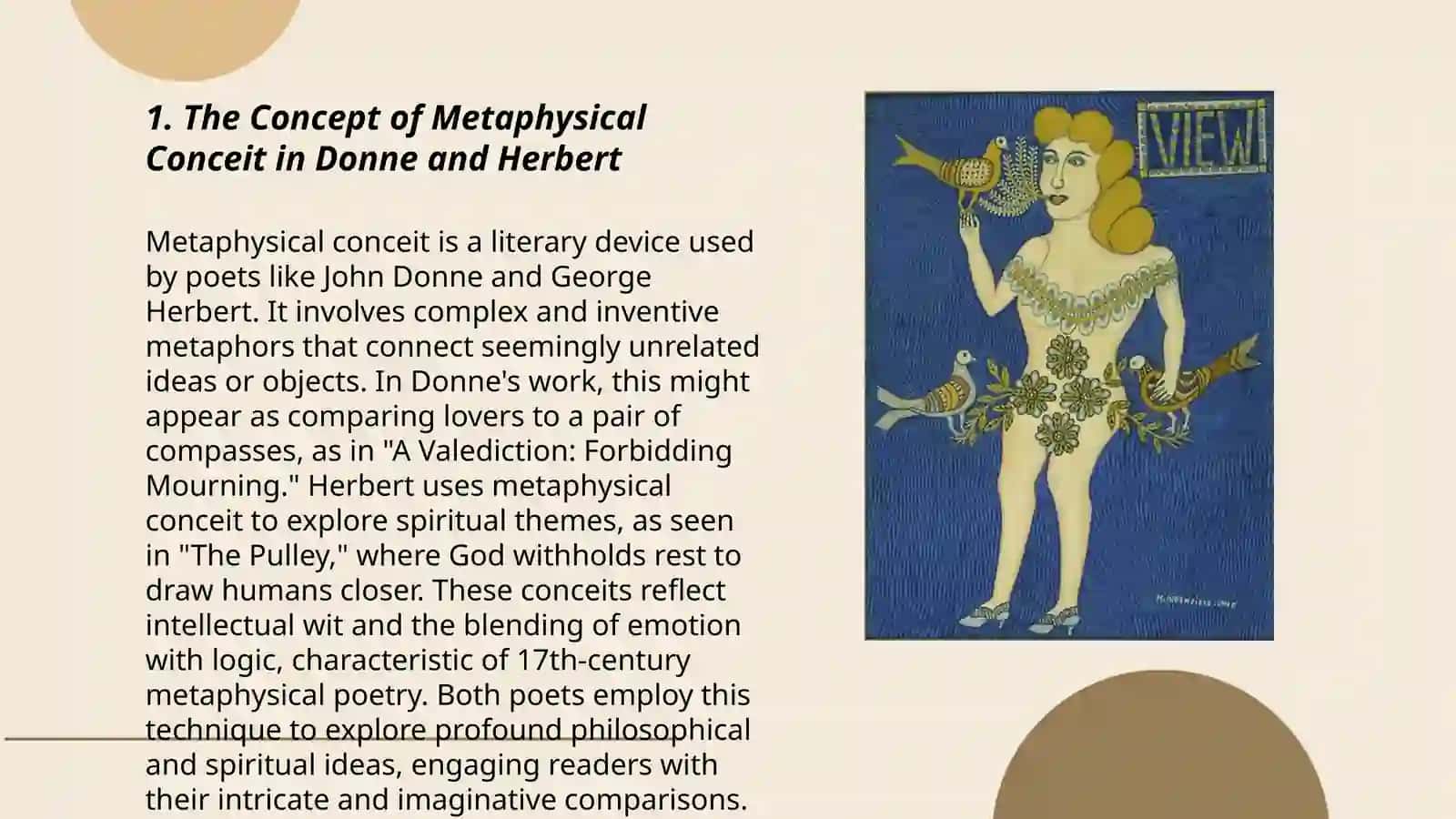 Metaphysical Poetry: John Donne and George Herbert 3