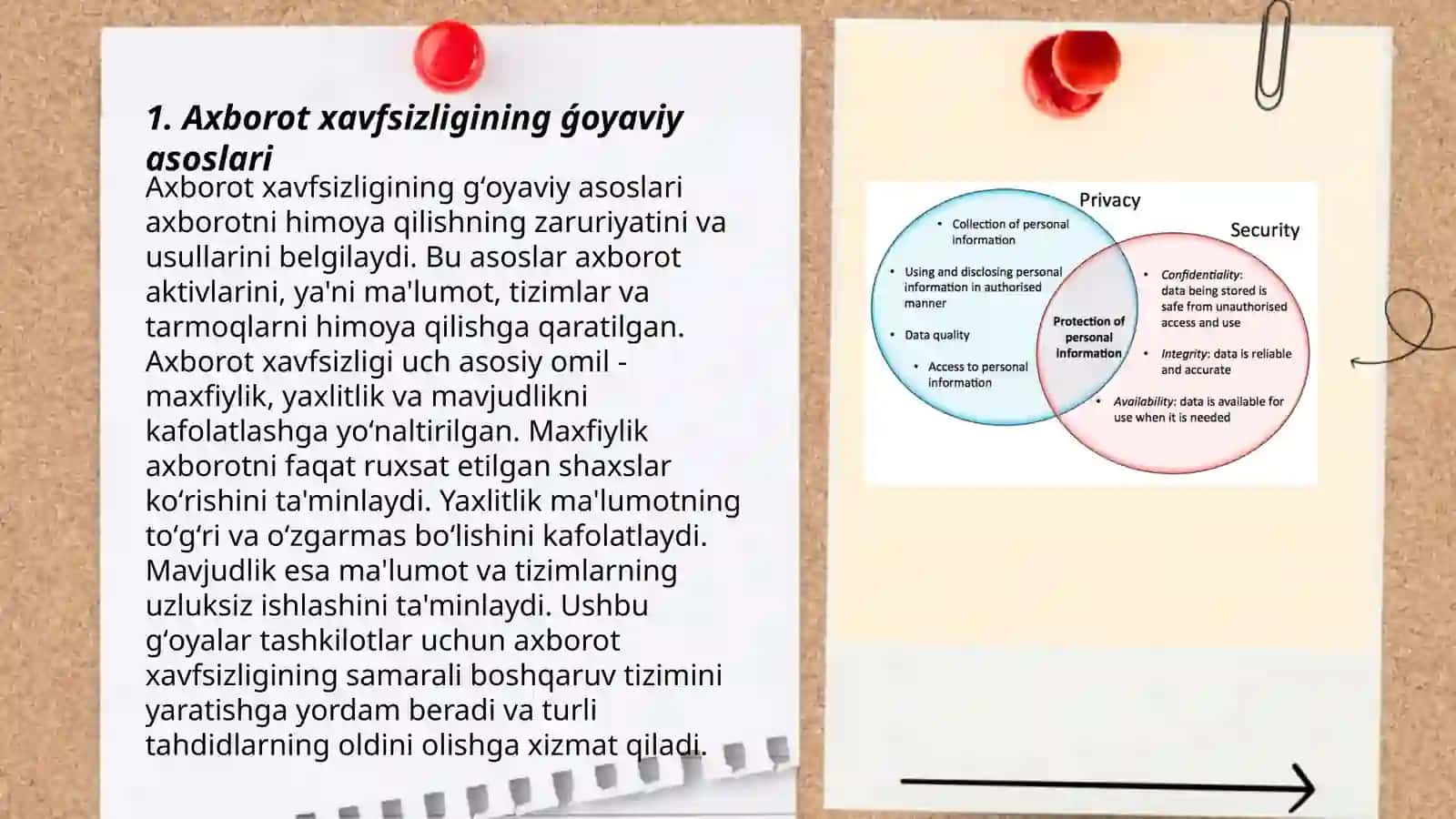 Axborot xavfsizligini ta'minlashning ǵoyaviy-nazariy va huquqiy asoslari 3