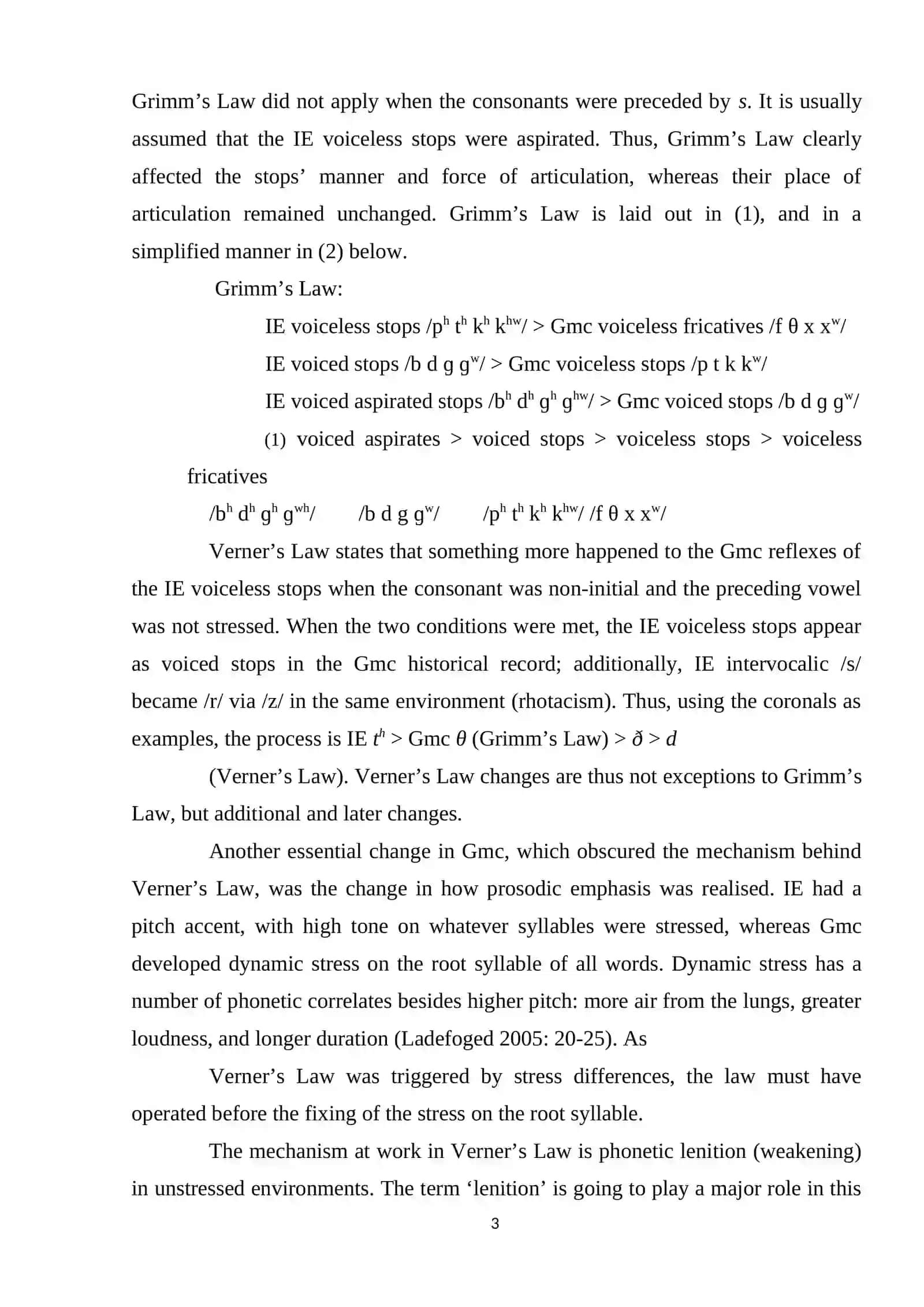 VARNER'S AND GRIMSN'S LAW IN OLD ENGLISH 3
