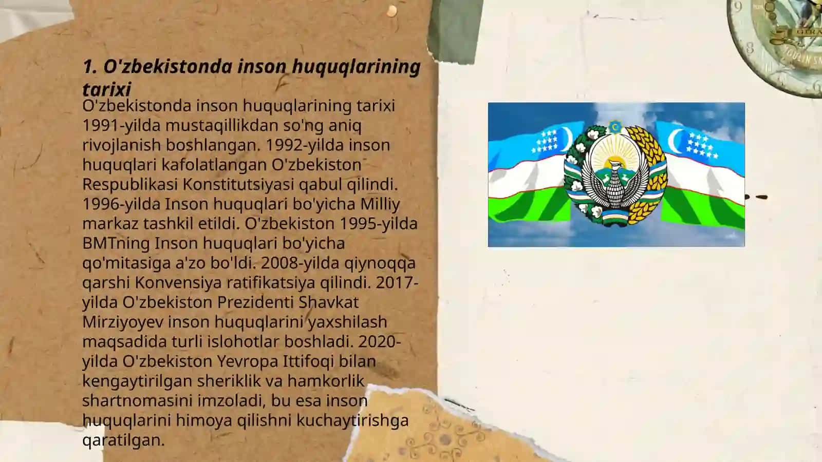 Yangi O'zbekistonda inson huquqlari va erkinliklari kafolatlari 3