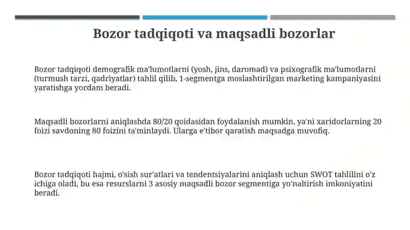 Tergovni rejalashtirish va tashkil etish 3