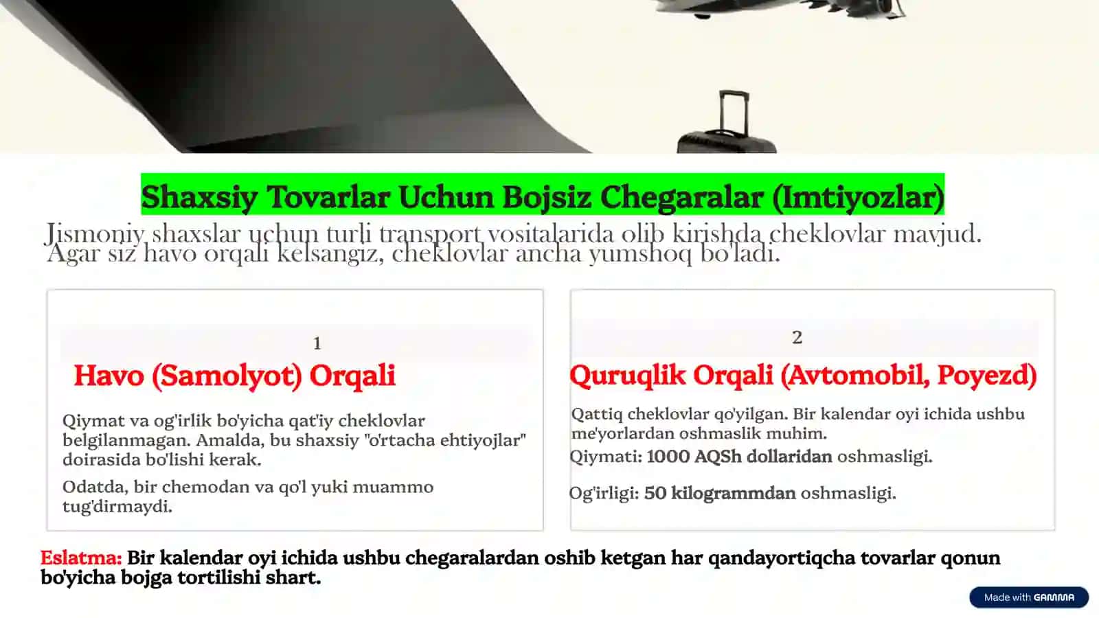 Asosiy Qoidalar va Tartib 3