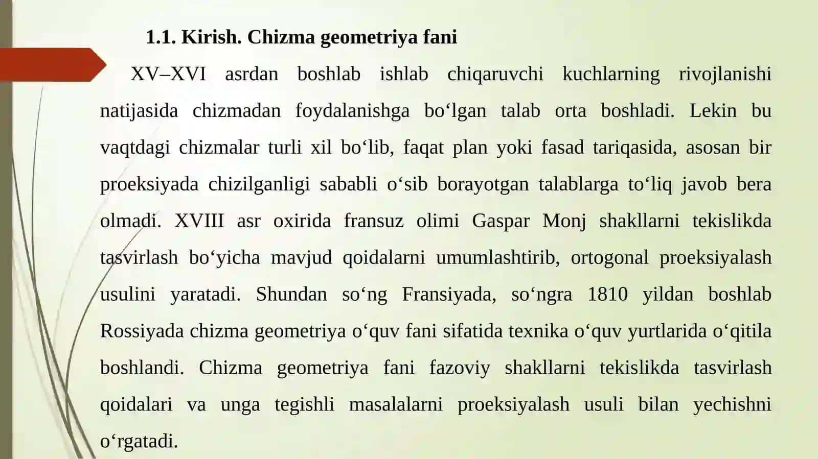 Chizma geometriya fani 3
