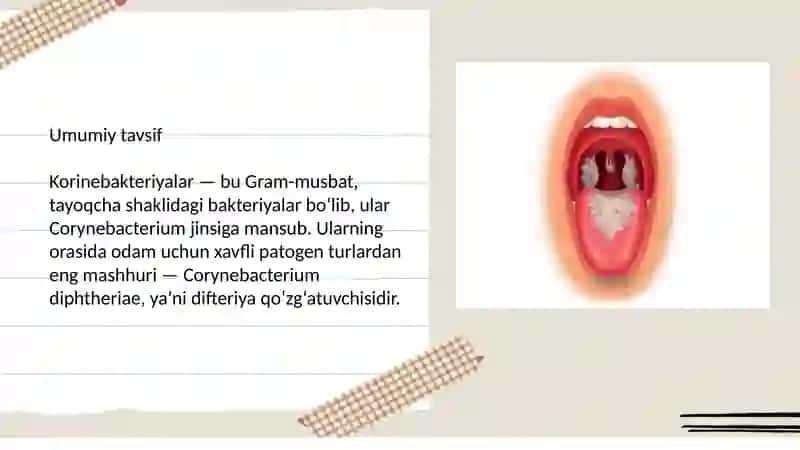 Tibbiyot mikrobiologiyasi fanidantayyorlangan taqdimot 3