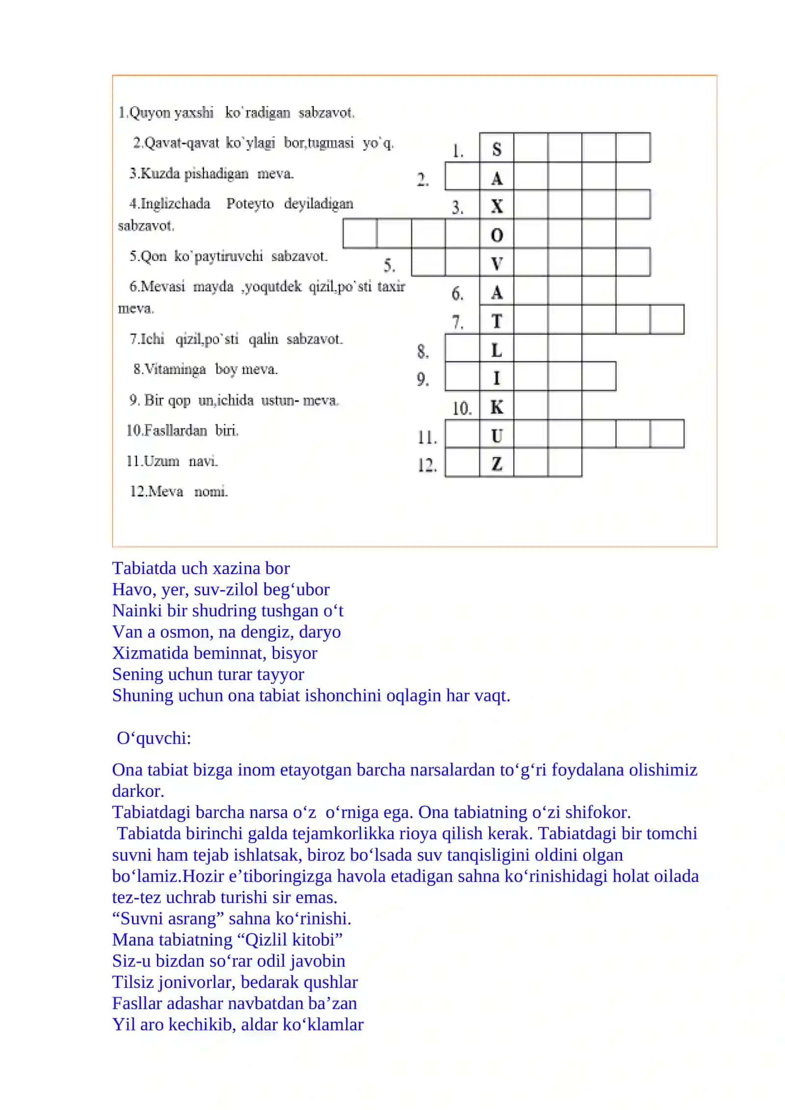 4-sinf Tabiiy fandan Kasalliklar qanday davolanadi 2-chorak dars ishlanmasi 3
