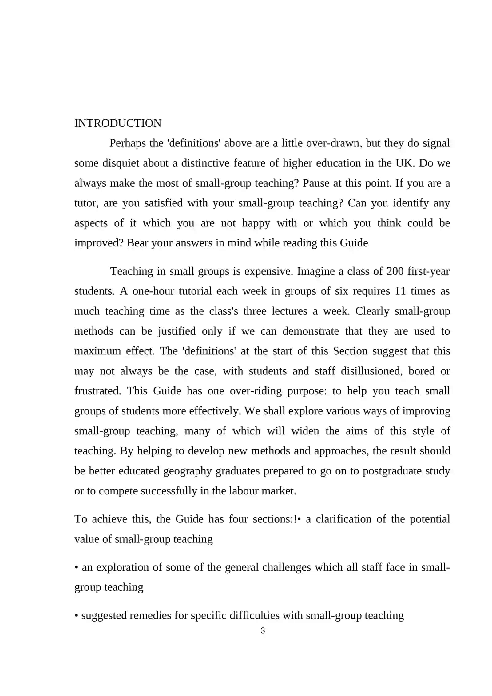 Course Work: Organization of working in small groups at English lessons 3