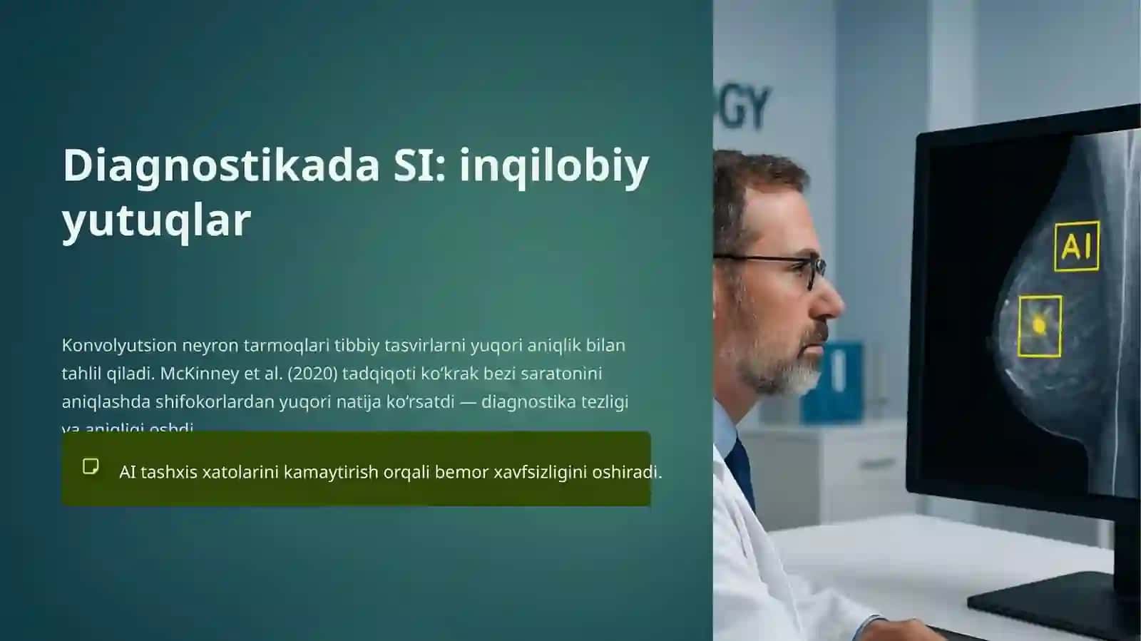 suniy intelektning tibbiyotdagi  tutgan orni 3