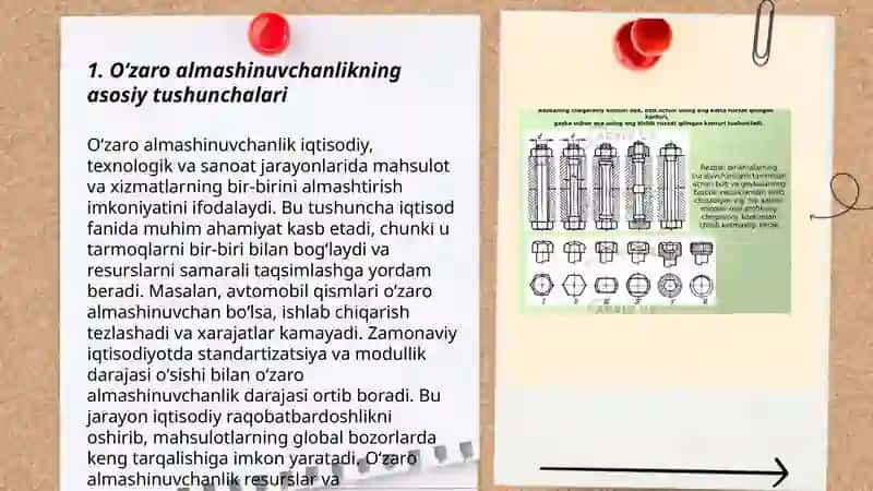 Oʻzaro almashinuvchanlikning asosiy tushunchalari 3