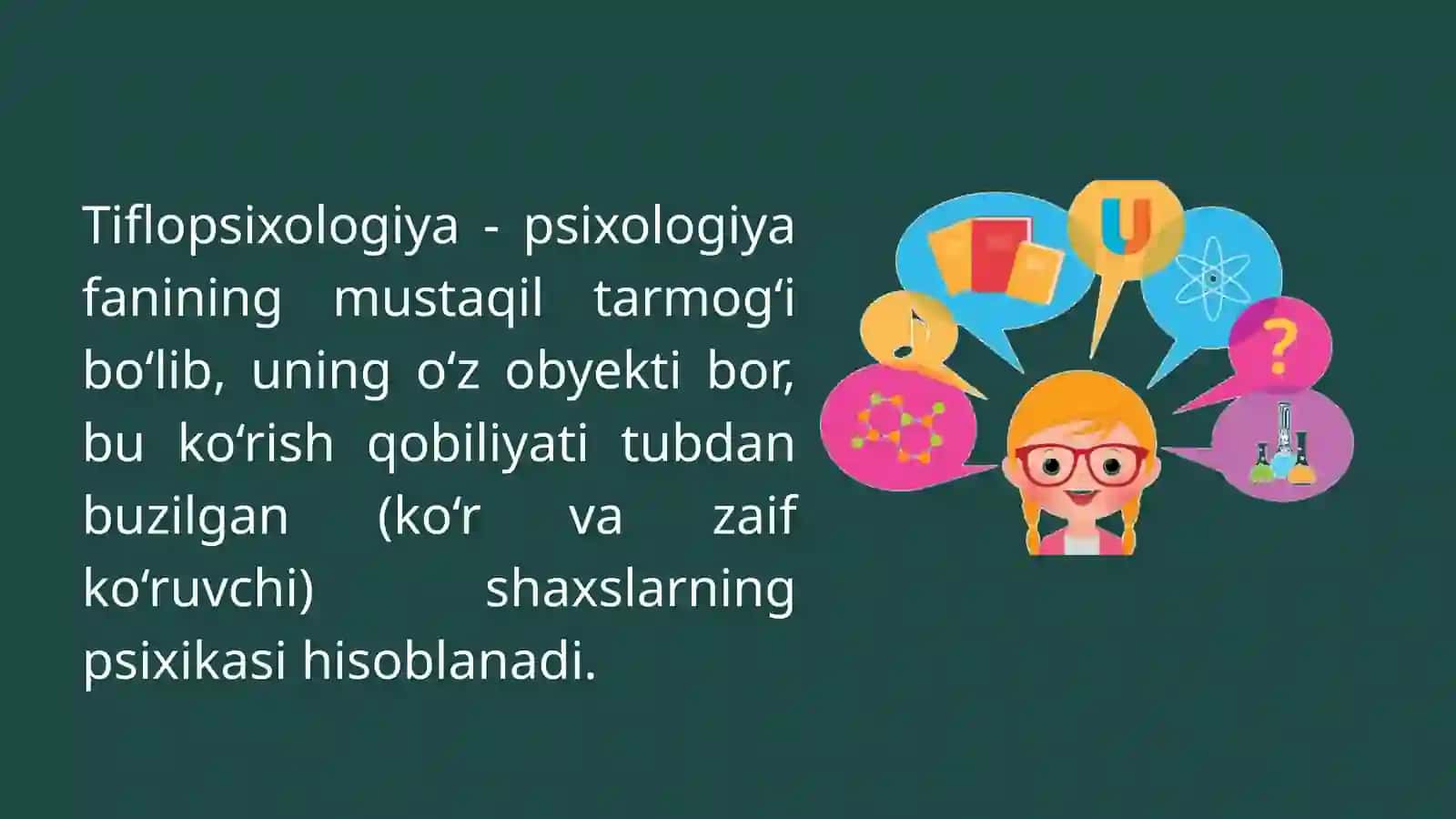 Ko‘rishda muammolari bo‘gan o‘quvchilarning psixologik xususiyatlari 3