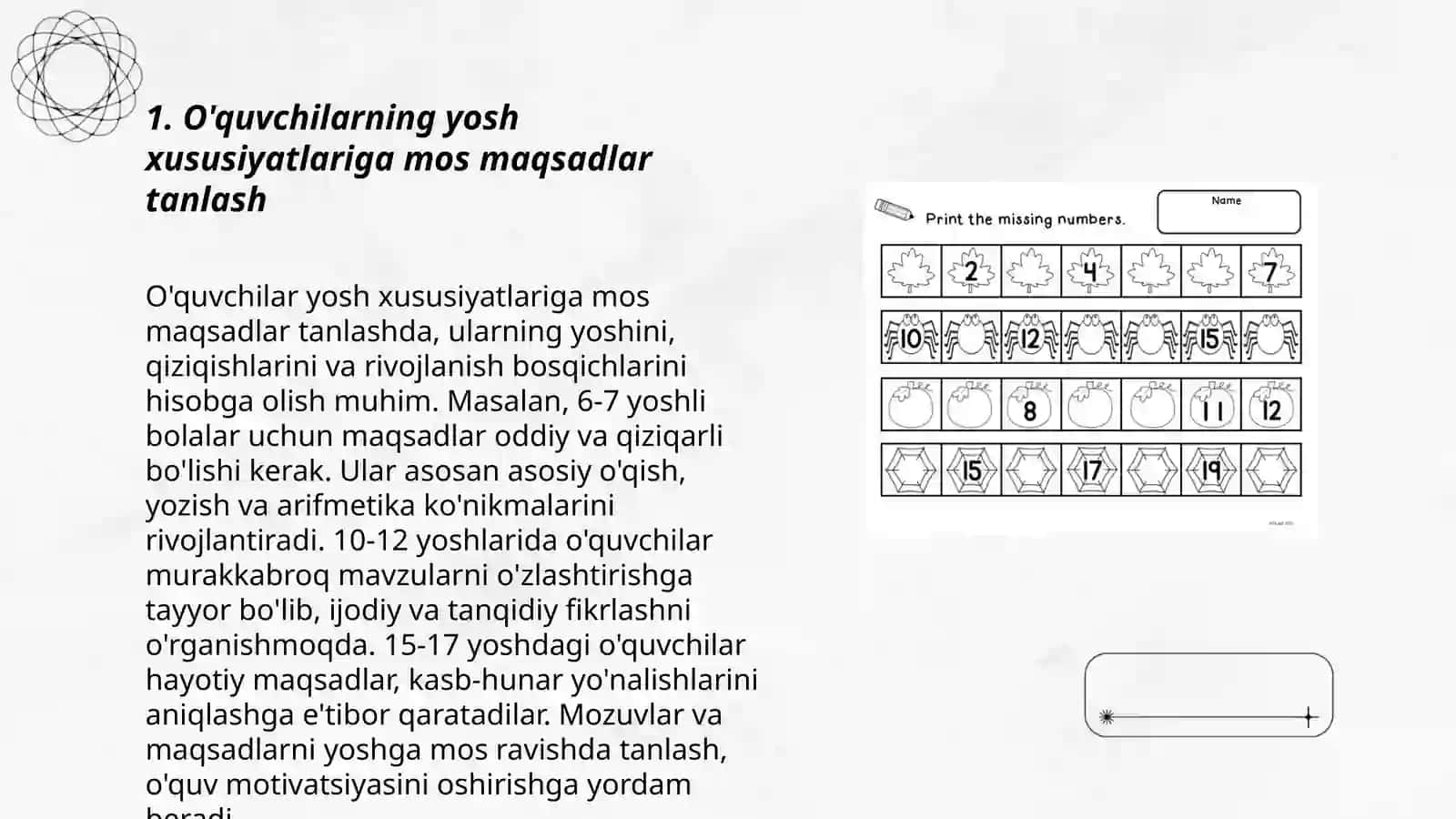 Barkamol avlod tarbiyasida o’qituvchining tarbiyaviy maqsadlami pedagogik mahorat asosida to'g'ri tanlay olishi 3