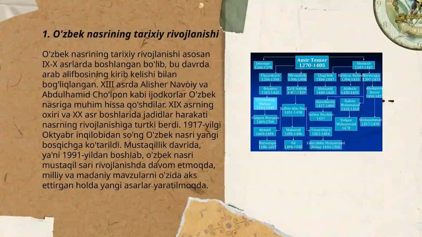 O'zbek adabiyoti nasrining taraqqiyot tamoyillari 3