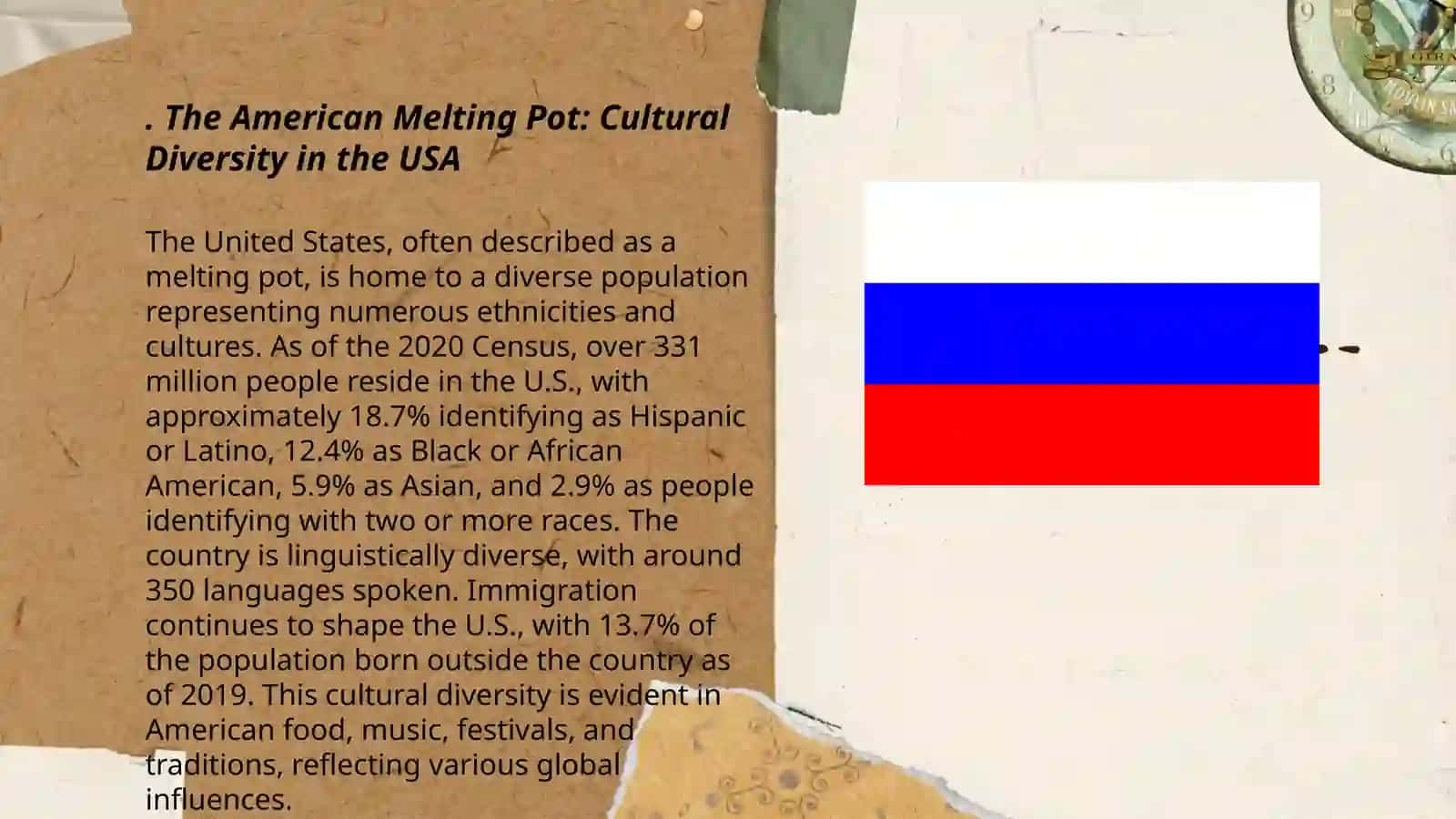 National identities, political and educational system, sightseeing places, nature of USA 3