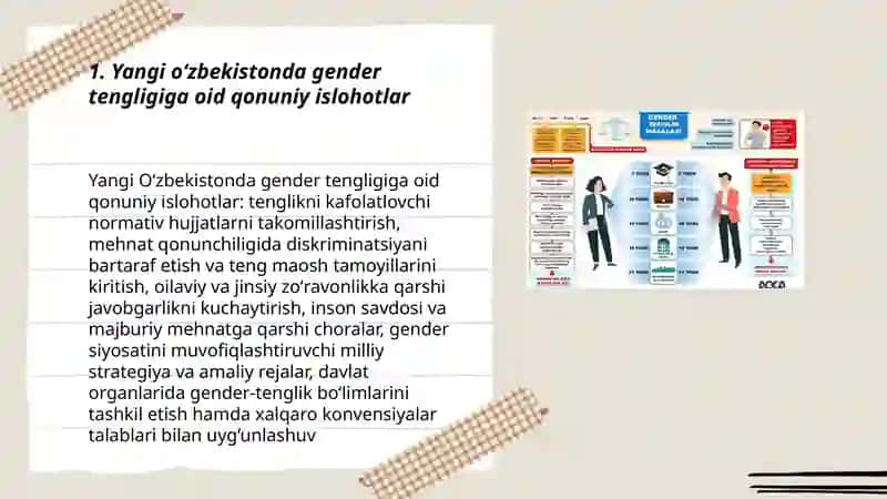 Yangi oʻzbekistonda gender tengligi 3