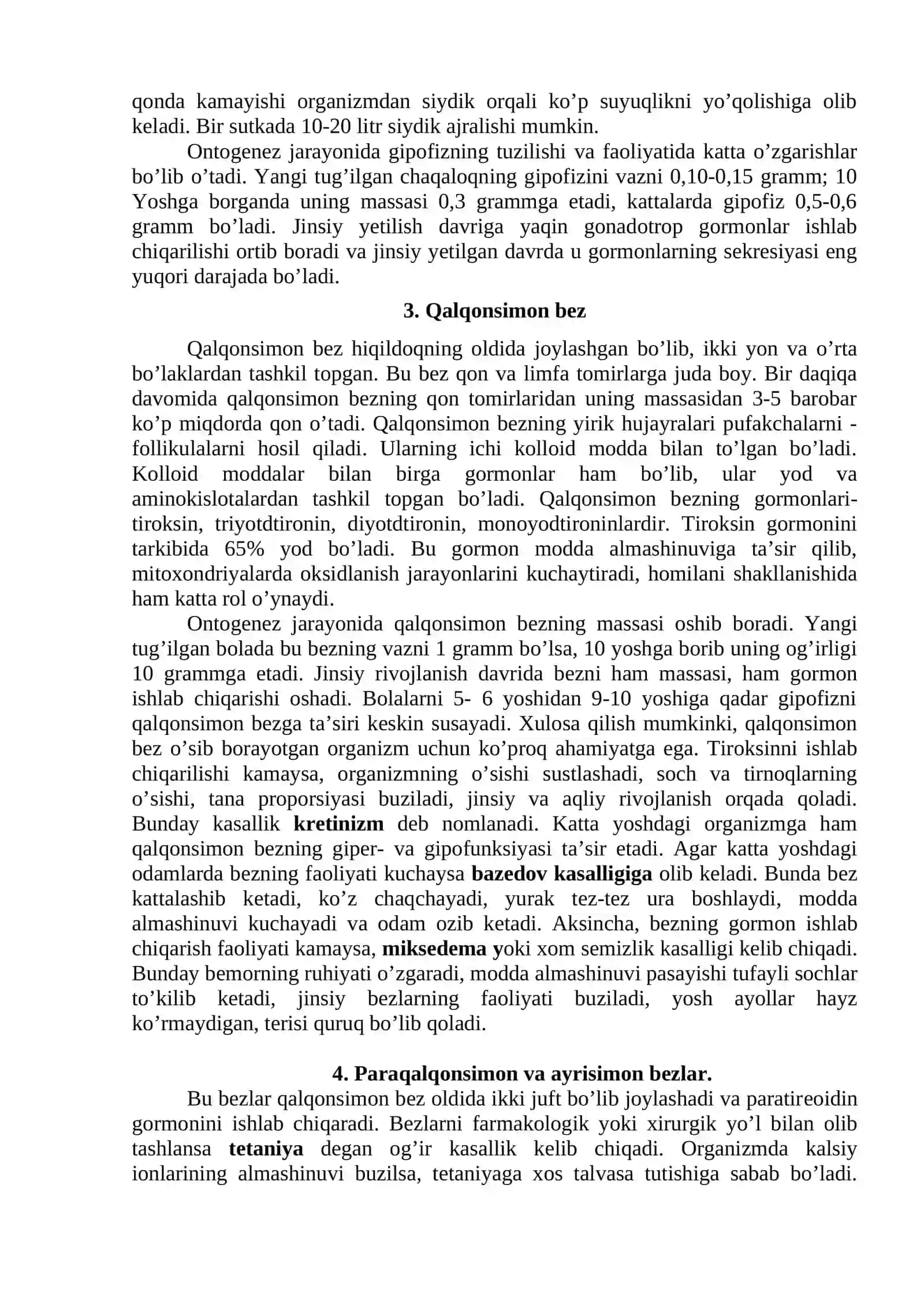 Endokrin tizimning yoshga oid fiziologiyasi va gigiyenasi 3