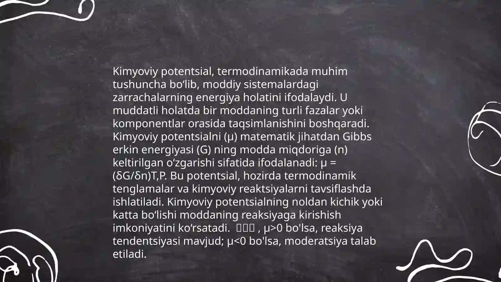 Kimyoviy termodinamika. Termokimyo. Kalorimetrlar 3