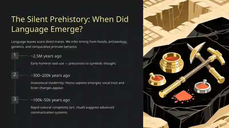The Enigma of Language: Tracing Its Origins 3