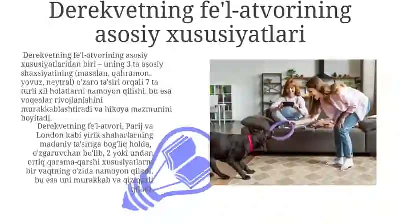 Derekvet xulq atvor turlari 3