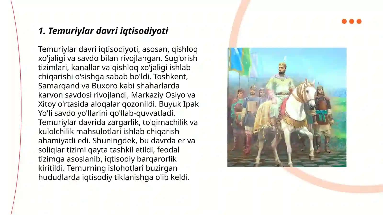 Temuriylar davrida soliq tizimi 3