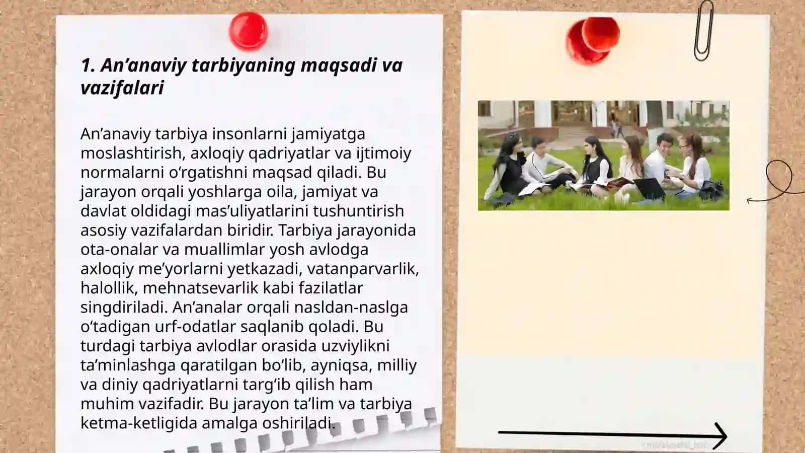 An'analarning tarbiyaviy ahamiyati va ularning oilaviy tarbiyadagi roli 3