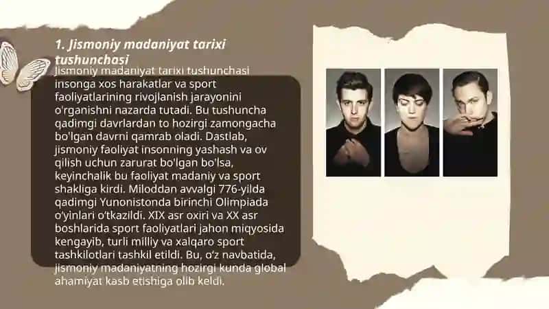 Jismoniy madaniyat tarixi fanining maqsadi va vazifalari 3