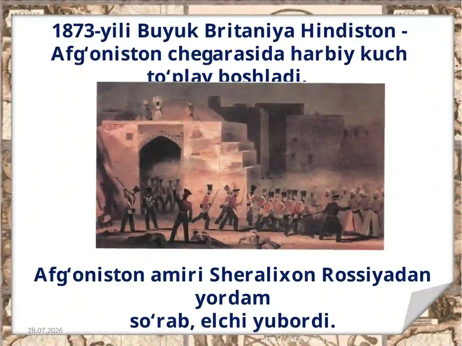 XIX asr oxiri — XX asr boshlarida Afg‘oniston 3