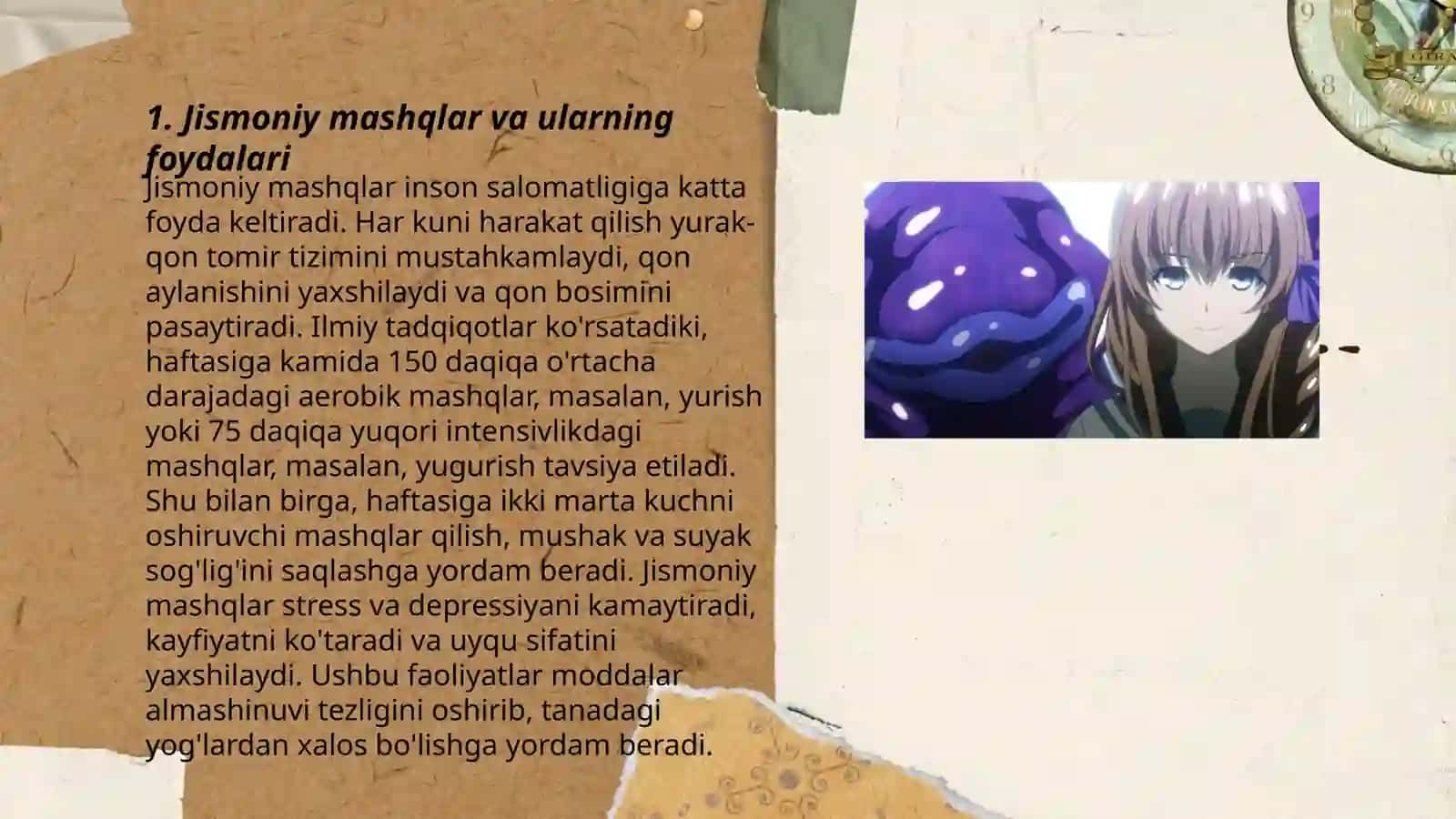 Organizimning chiniqtirish usullari 3